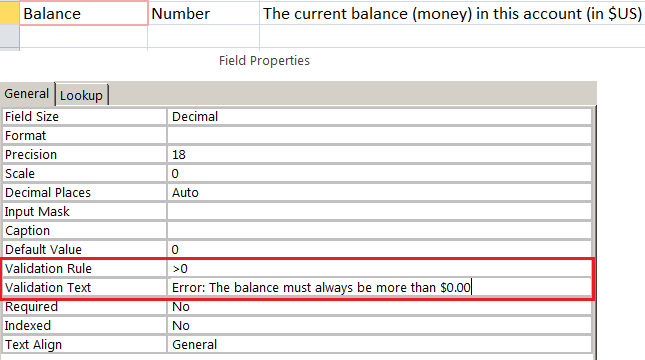 accounts table valid - اعتبارسنجی کاربر با استفاده از جدول پایگاه داده